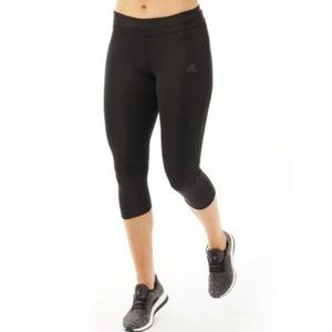 Adidas | Climalite Capri Black Leggings | Sz M